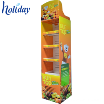 Portable Einzelhandel Karton Magazin Display Rack